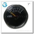 High quality brass nickel plated miniature 6000 psi gauge